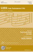 Gloria SAB choral sheet music cover